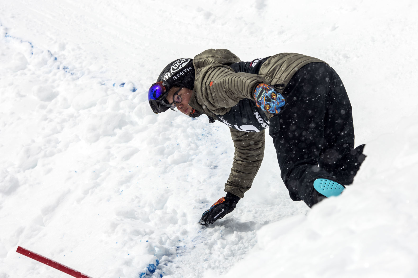 Dick's Ditch banked slalom